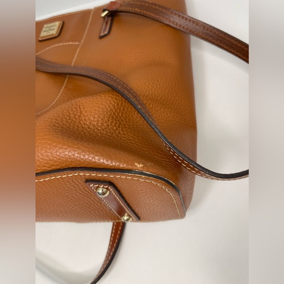 Dooney and Bourke Pebble Grain Small Lexington, Color: CARAMEL - Picture 9 of 15